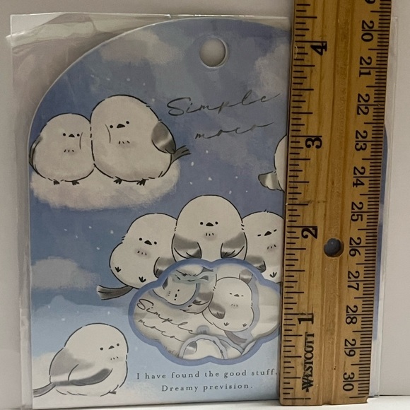 Japan Enaga Long Tailed Bird Sticker Pack - Picture 4 of 6